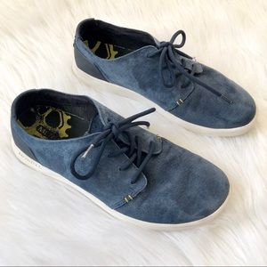 Merrell navy blue suede sneakers, size 8.5